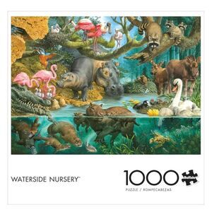Buffalo Games Waterside Nursery John Francis 1000 pc Jigsaw Puzzle